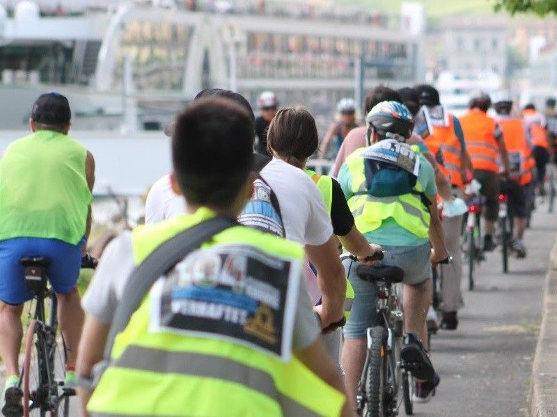 Fahrradtour am Weltflüchtlingstag