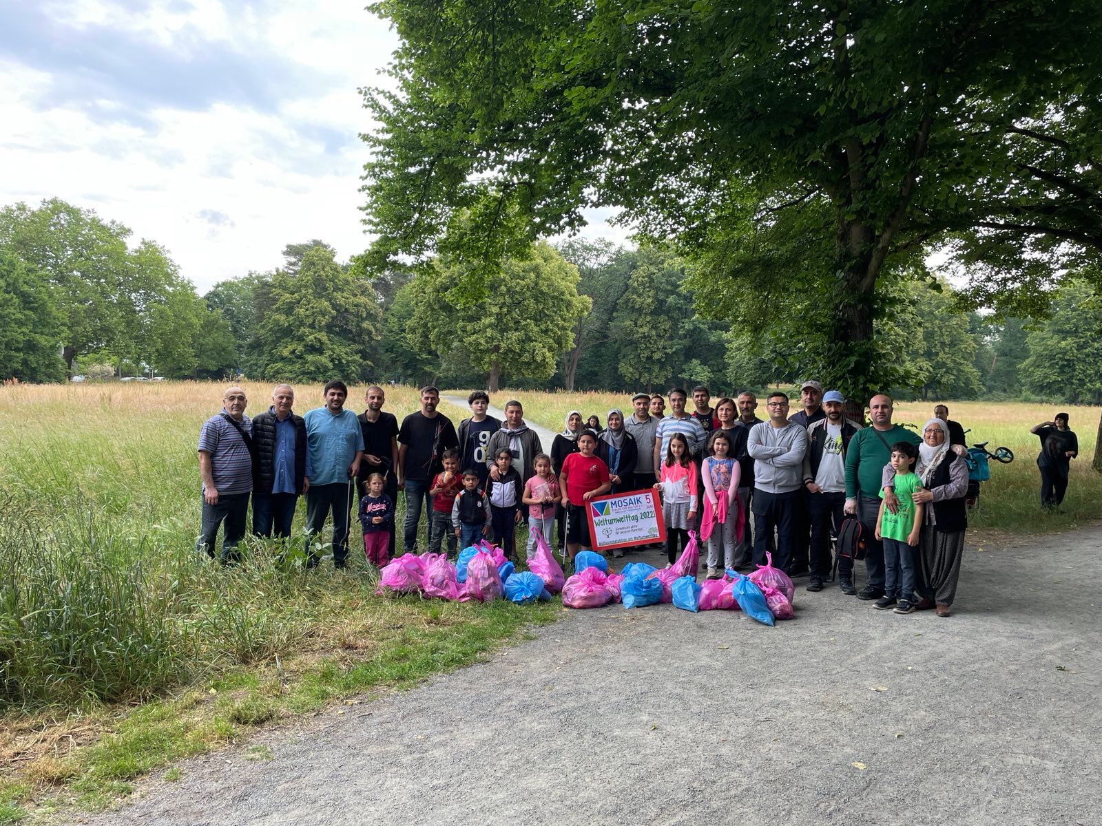 Müllsammelaktion am Weltumwelttag